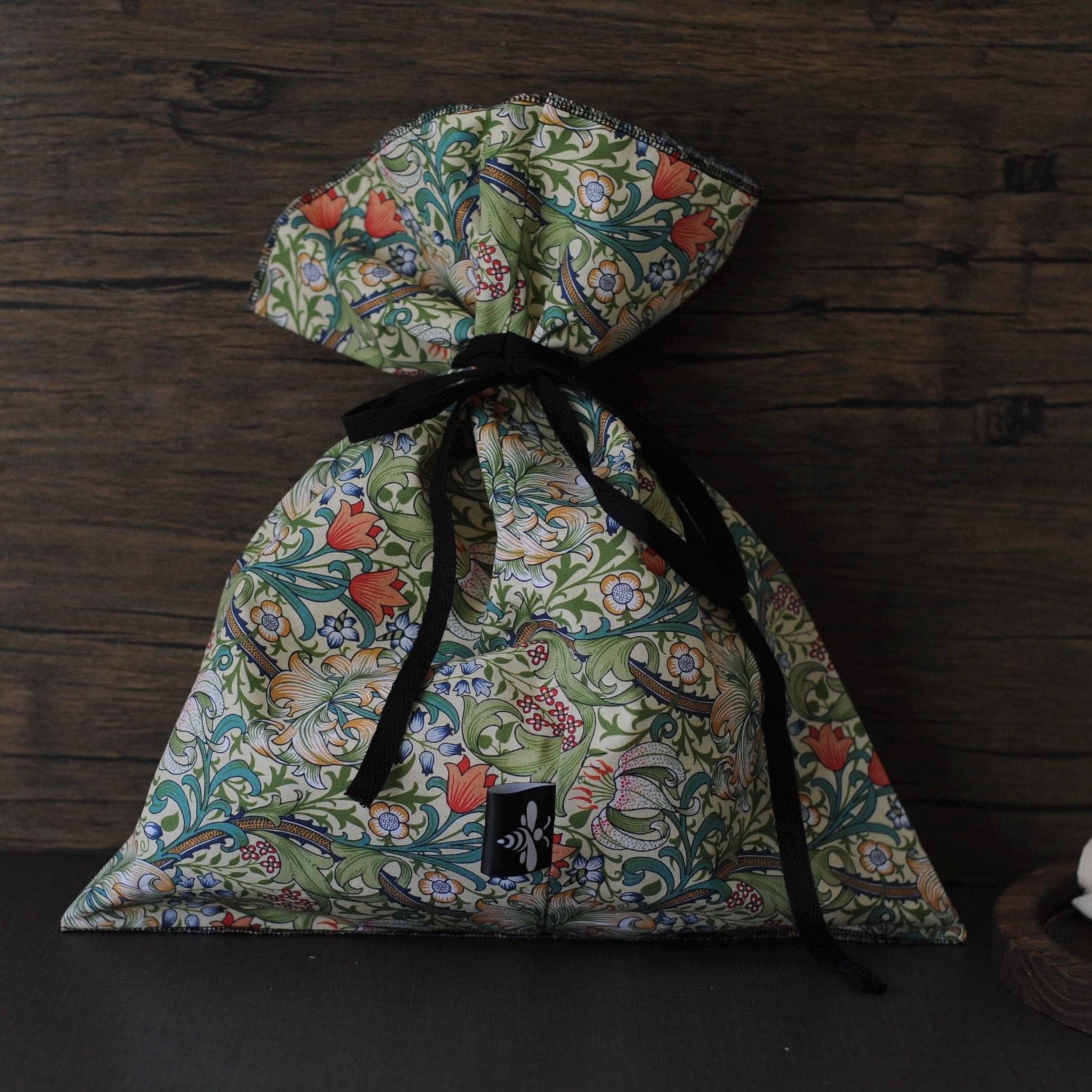 THE William Morris Heritage Cotton Bread Bag Golden Lily