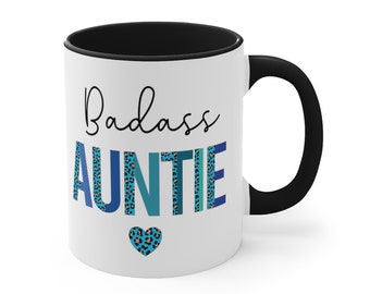 Badass Tante Tasse, Süßes trendiges Geschenk für Tante