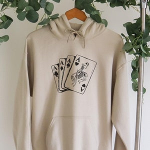 Ace Karte Skeleton Cowboy Hoodie