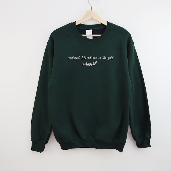 CUSTOM Lyric or Quote Crewneck Sweatshirt, Personalized Sweatshirt