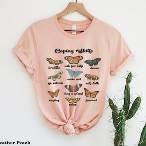Coping Skills Shirt School Counselor Tshirt Gift Psychologist Shirt Social Worker Shirt Therapist T-shirt