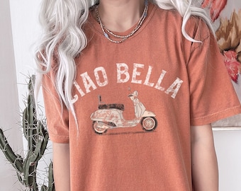 Comfort Colors Ciao Bella Vintage Vibe Graphic Tee