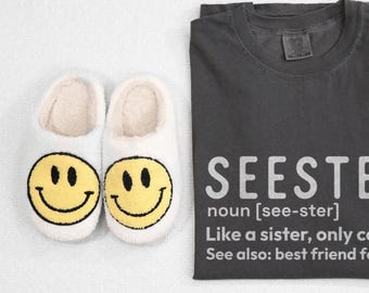 Seester Shirt Gift For Sister Gift For Soul Sister Seester Noun Shirt Seester Definition Sister Definition Cool Sister Gift Matching Sisters