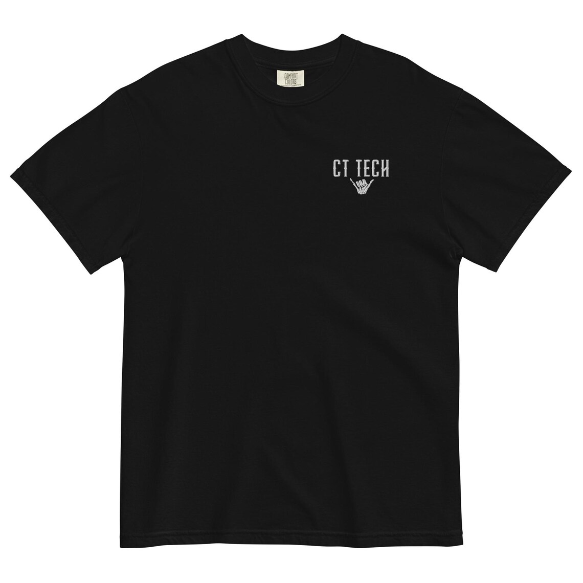 CT Tech Embroidered Comfort Colors Shirt, Unisex Radiology Technologist ...
