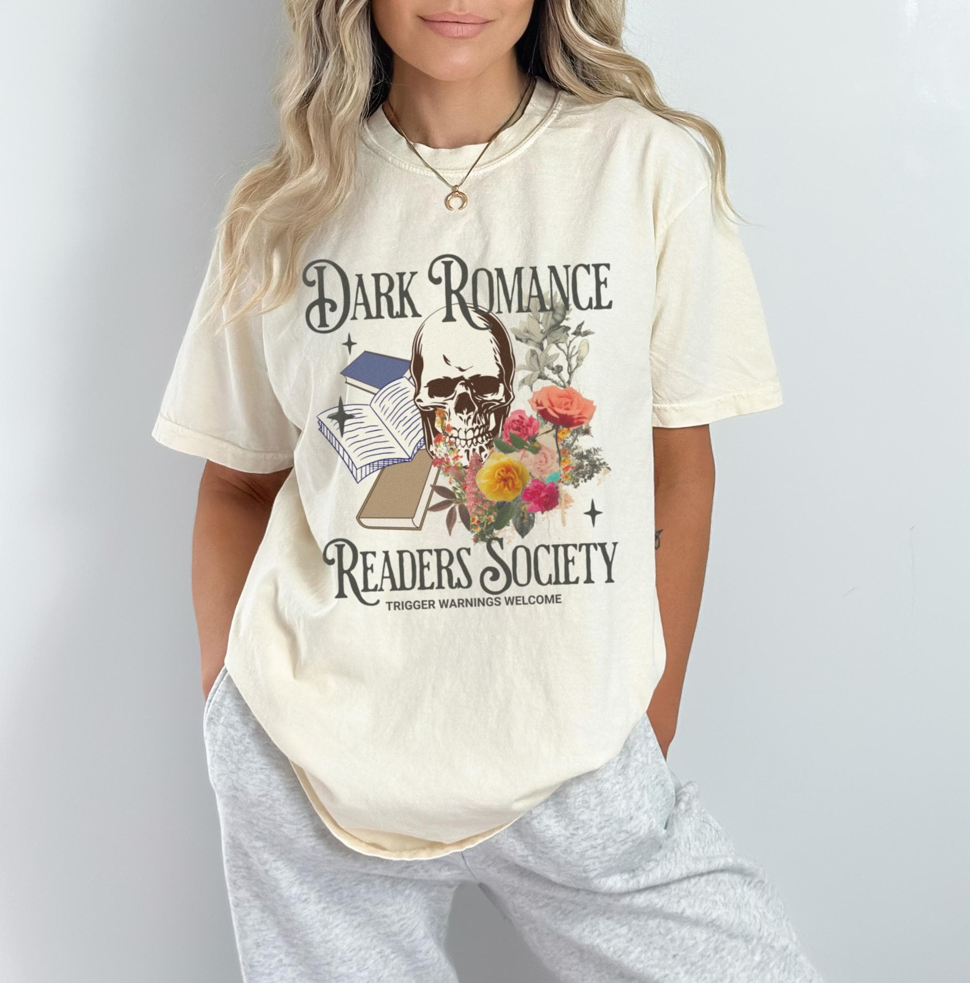 Dark Romance Shirt Dark Romance Readers Society Romance Book Shirt