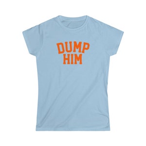 Dump Him 90s Inspired Shirt, Trendy y2k Shirt image 2