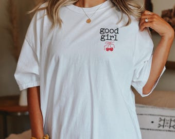 Smut Shirt Good Girl Book Club Graphic Tee Enemies To Lovers Dark Romance Spicy Book T-shirt Smut Lover Gift Smut Reader STFUATTDLAGG Tshirt