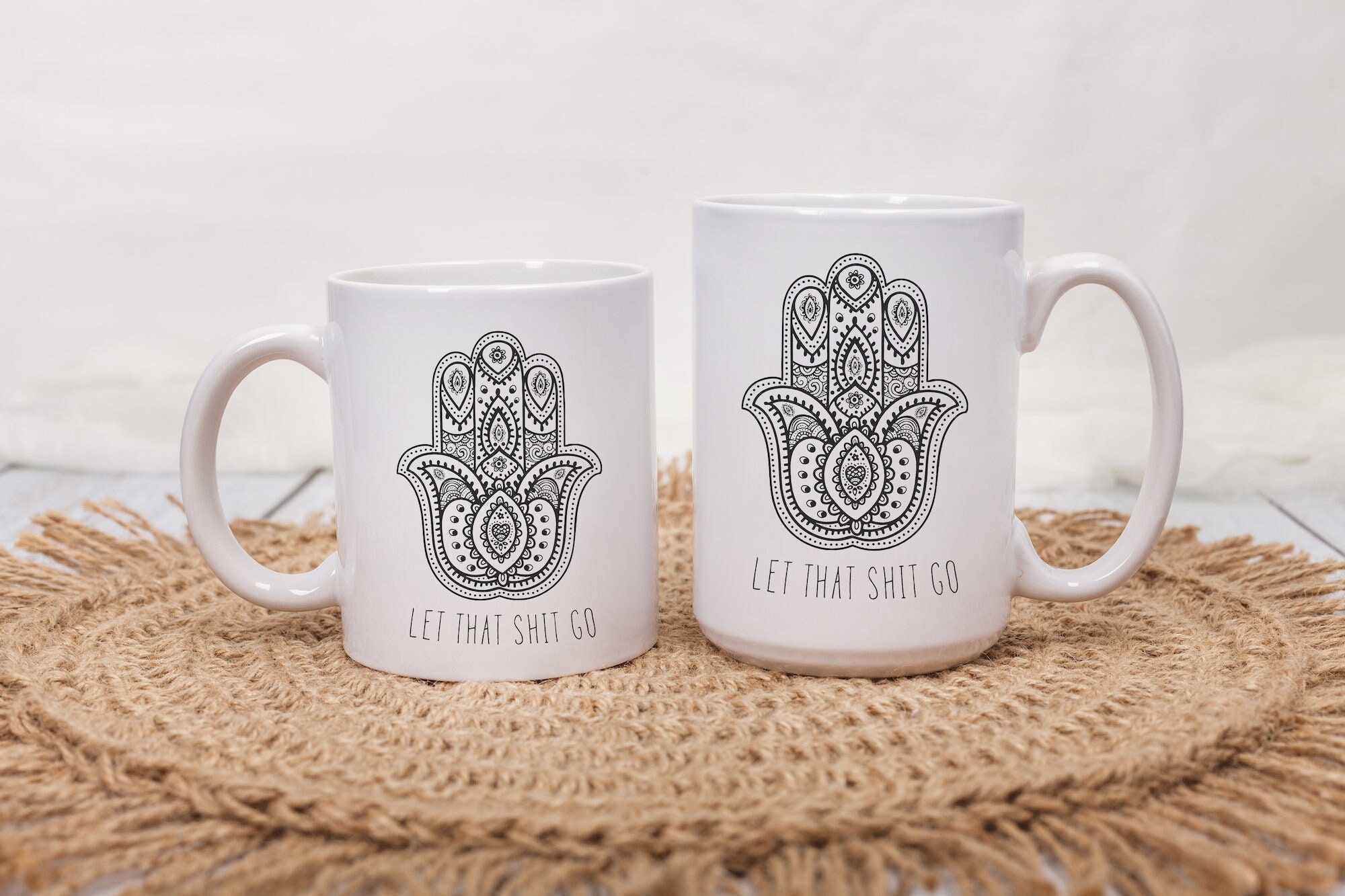 ZEN ASF UCK Funny Mugs Unique Gifts for Women Best Friend Gifts