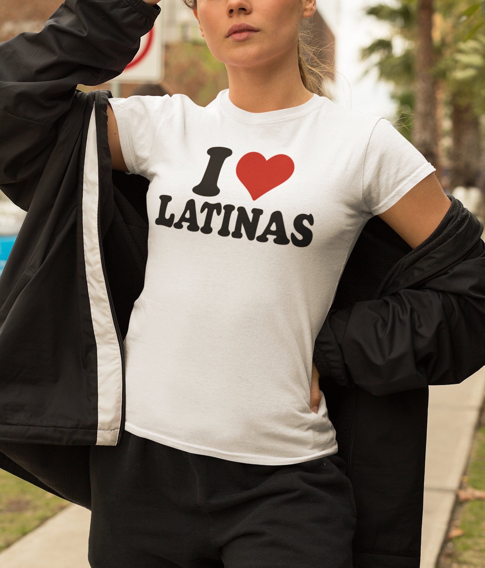 I Heart to Latinas Baby Tee - Etsy