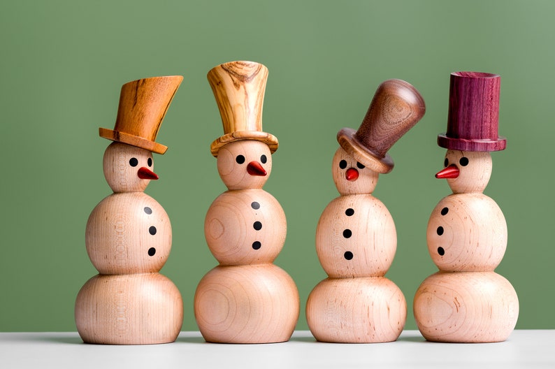 Handmade Christmas Snowman Ornament image 5