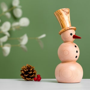 Handmade Christmas Snowman Ornament image 2