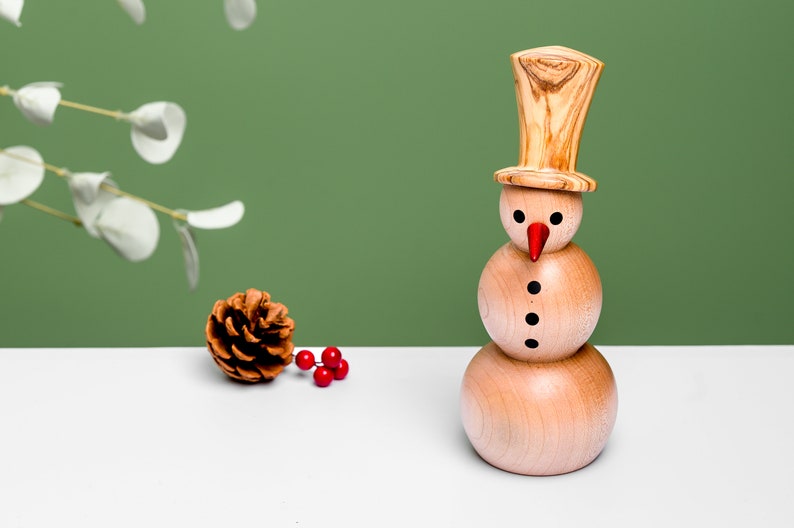 Handmade Christmas Snowman Ornament image 4