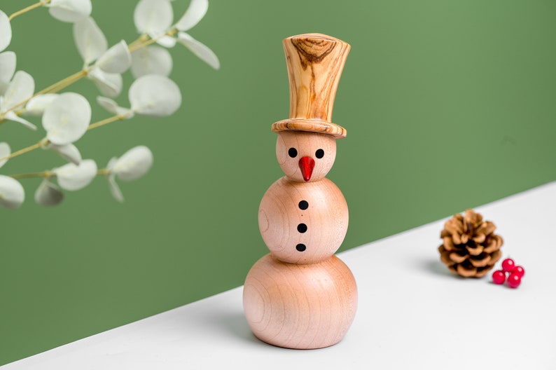 Handmade Christmas Snowman Ornament image 3