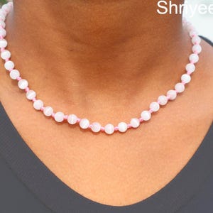 Gargantilla delicada de selenita - Collar de cristal delicado - Joyería de piedra natural - Collar para la curación del chakra de la corona - Regalo de selenita para ella