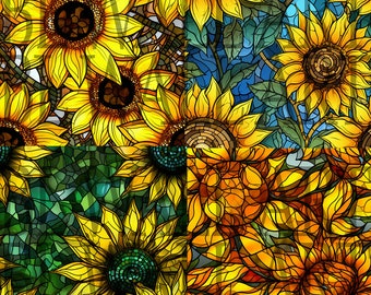 Sunflower PNG, Sunflower Sublimation Clip Art, Sunflower Artwork, Commercial Use Art, Commercial Use, Sunflower Art, Sunflower Art Tumblers