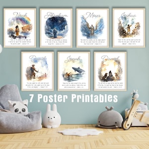 Men of the Old Testament Scripture Poster Printables