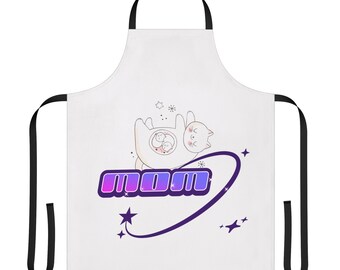 Apron, 5-Color Straps (AOP) delantal regalo para mama,personalizado