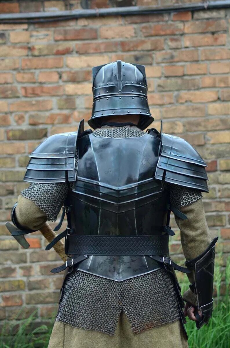 15 Century Medieval Larp Warrior Steel dwarves Moria - Etsy