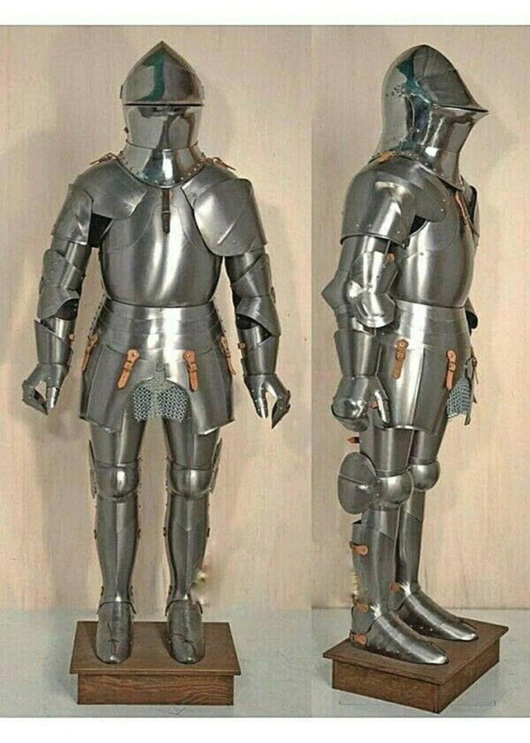 12th Century Historical Medieval Gothic Armour Suit Battle - Etsy