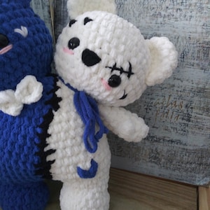 Two Headed Plushie Two Headed Crochet Bear Crochet Zombie - Etsy