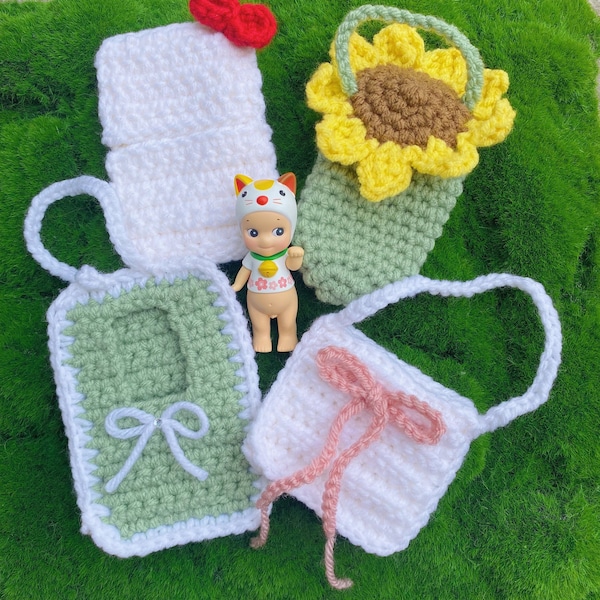 sonny angel pouch| crocheted pouch|