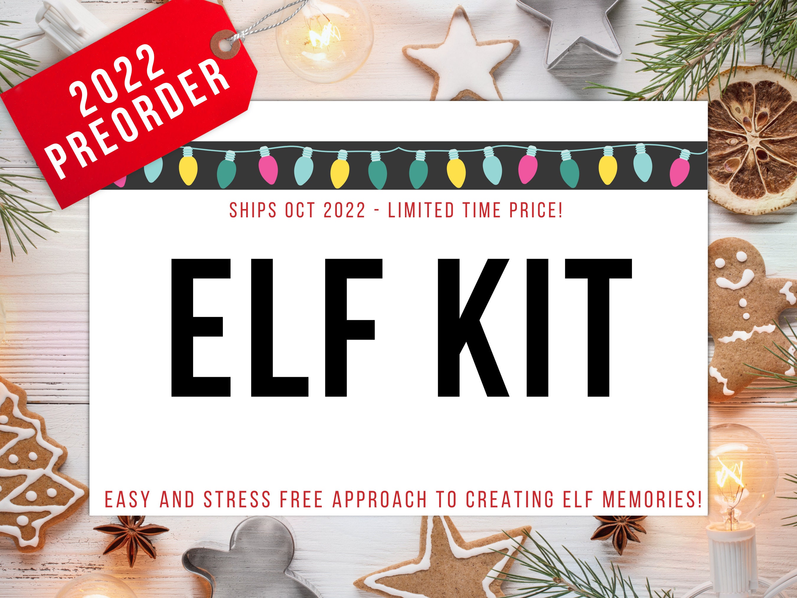 Preorders For Christmas 2022 2022 Preorder Elf Kit Free Priority Shipping Christmas Elf | Etsy Uk