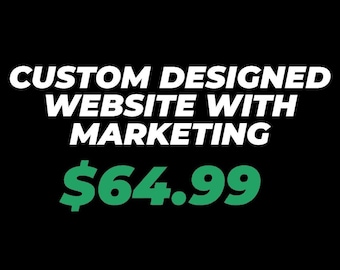 Complete Website w Marketing Package - 64.00 month
