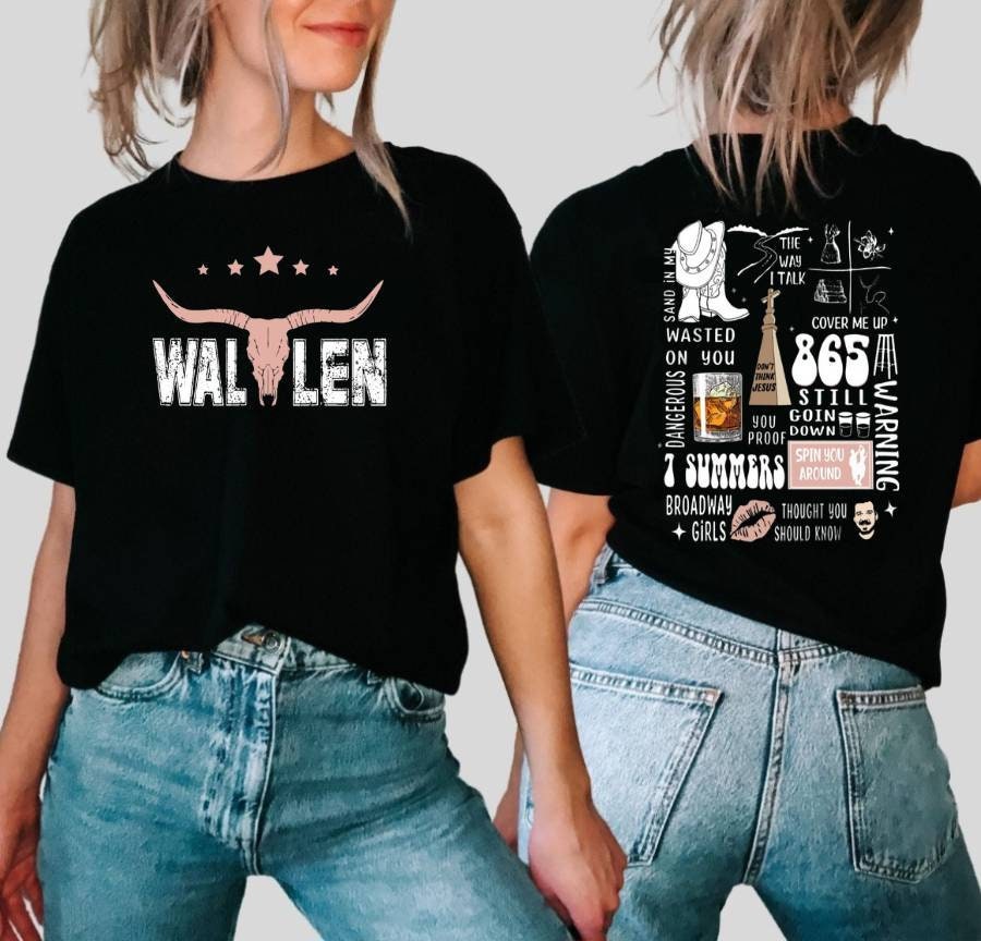 Wallen Shirt Wallen Shirt Concert T Shirt Etsy Canada