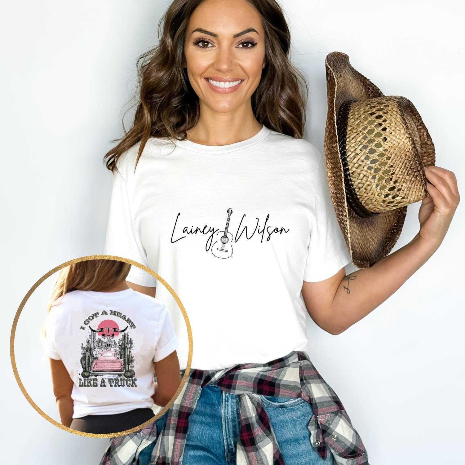 Lainey Wilson Concert Shirt, Lainey Wilson Shirt, Heart Like a Truck, Wait in the Truck, Lainey
