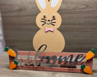 Bunny Welcome Table Topper