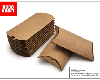 Cajas de cartón kraft marrón - Embalaje - Caja de regalo - Punto de venta