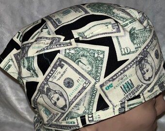 Money Mania Men's Scrub Cap Money Mania Men's Scrub Cap