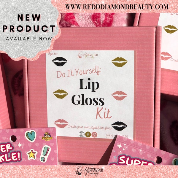 Lip Gloss Kit Etsy