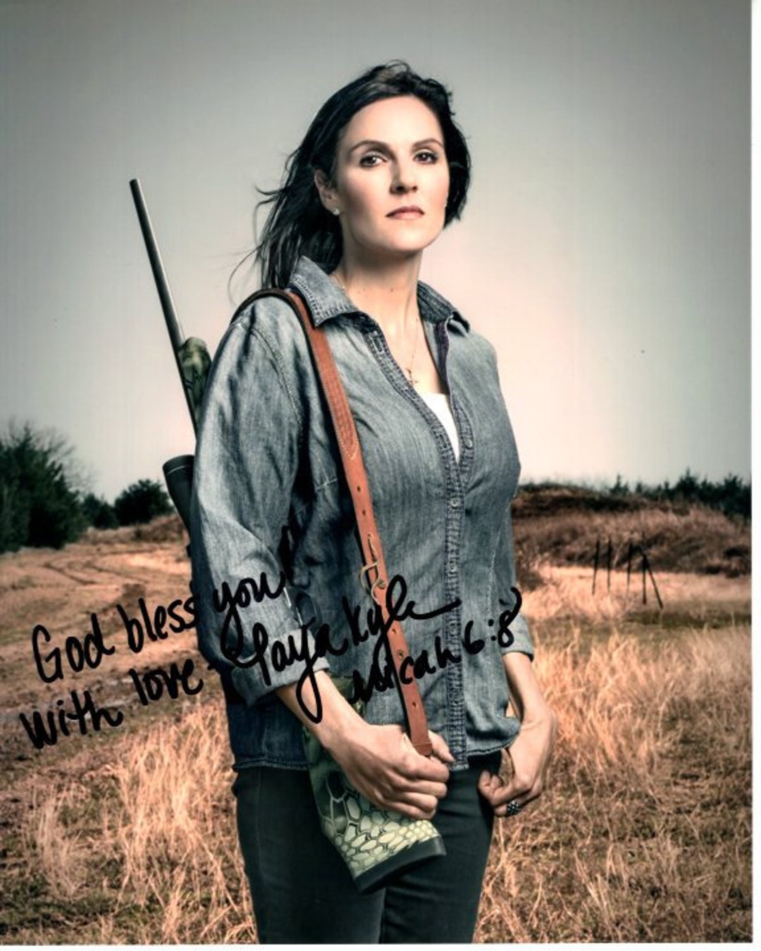 Taya Kyle Signed Autographed 8x10 Photo Widow of Chris GREAT CONTENT - Etsy