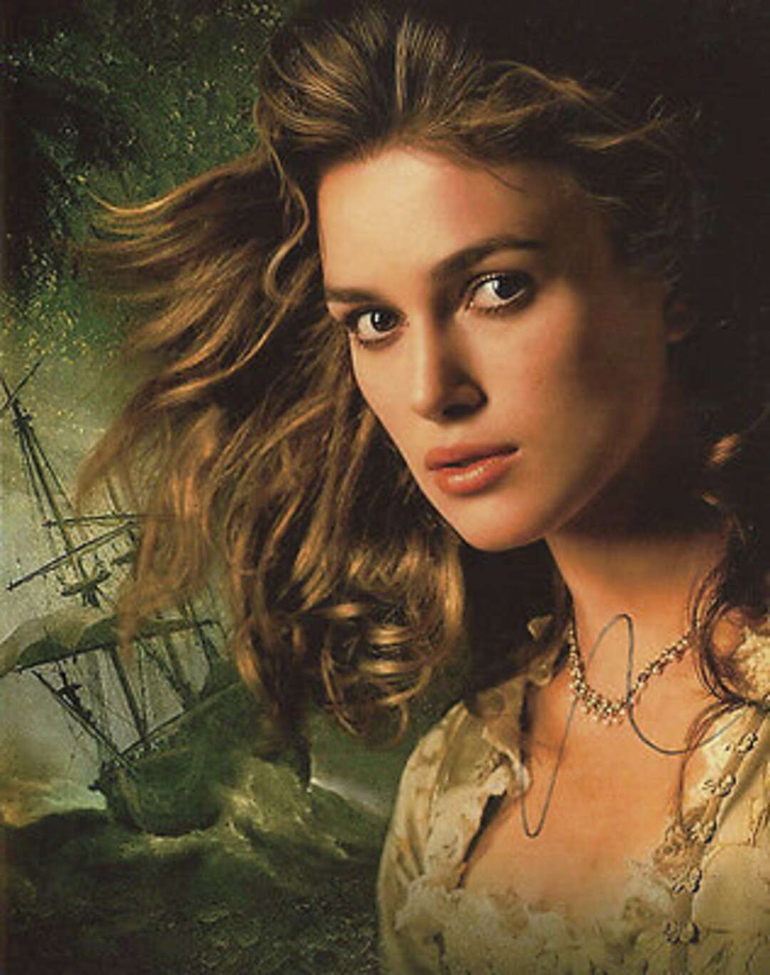 セール中…キーラ・ナイトレイ直筆サイン入り2Lサイズ写真…Knightley キーラ・ナイトレイ直筆サイン入り2Lサイズ写真…Keira Knightley