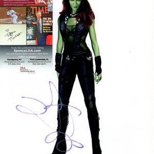Zoe Saldana Signed - Etsy