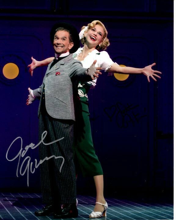 Joel Grey and Sutton Foster Signed Autographed 8x10 Anything Goes Photo ...