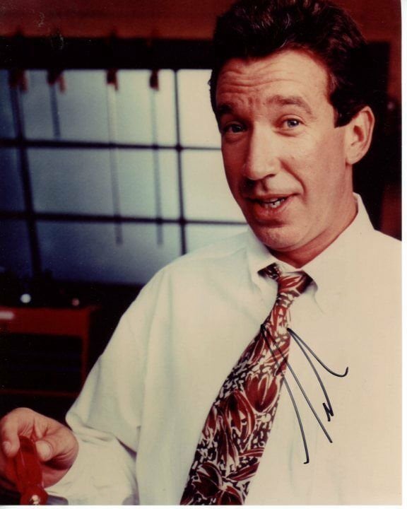 Tim Allen Signed Autographed 8x10 Home Improvement Tim Taylor Photo - Etsy