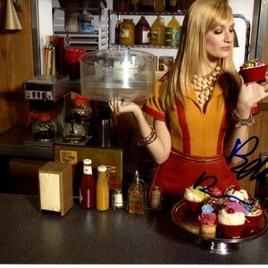 Beth Behrs signed autographed 2 broke girls caroline channing 8x10 photo