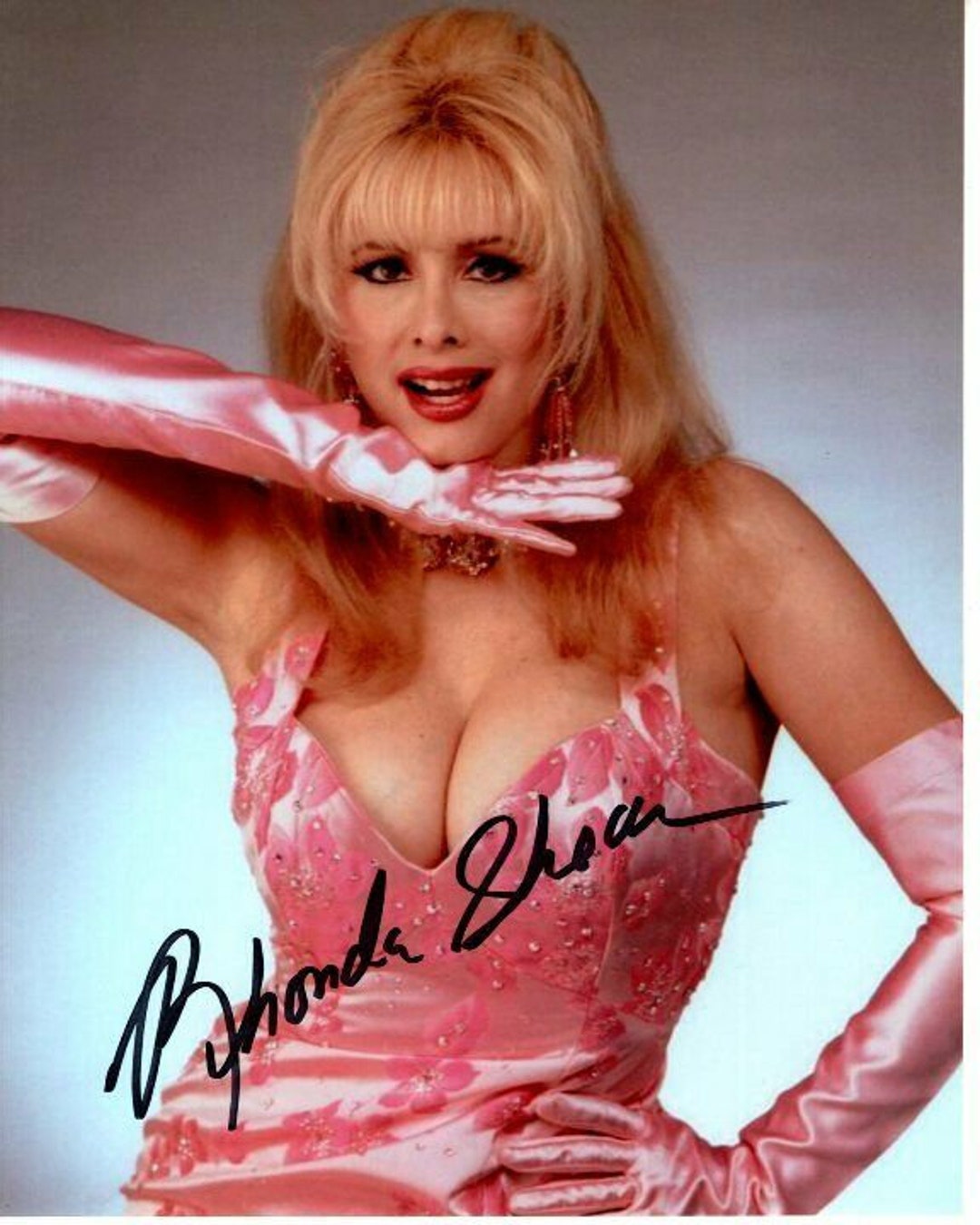 Rhonda Shear Signed Autographed 8x10 Usa up All Night Photo Etsy