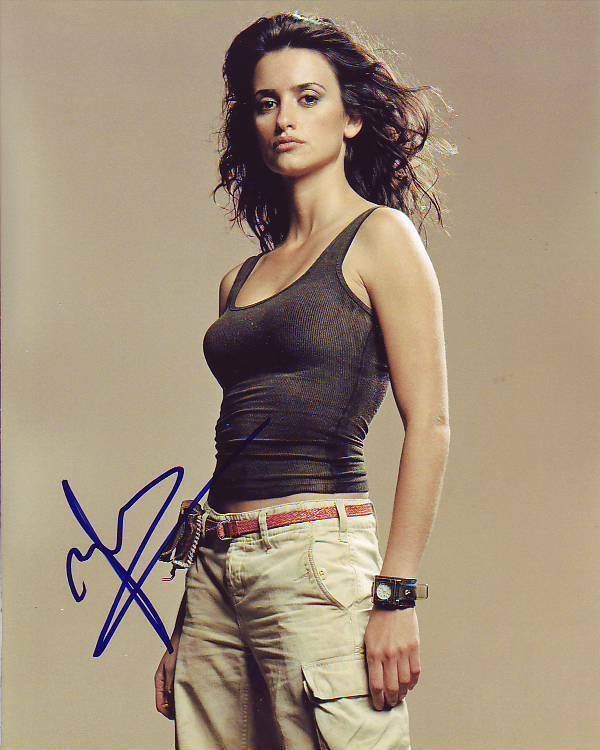 Penelope Cruz Signed Autographed 8x10 Photo Etsy 