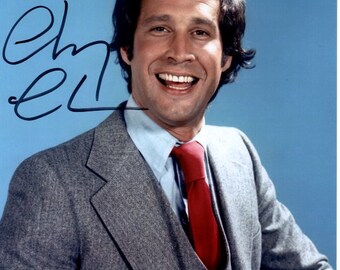 Chevy Chase signed 8x10 Saturday Night Live photo