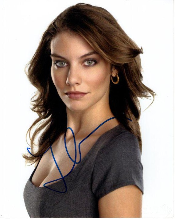Lauren Cohan Signed Autographed 8x10 the Walking Dead Maggie Rhee
