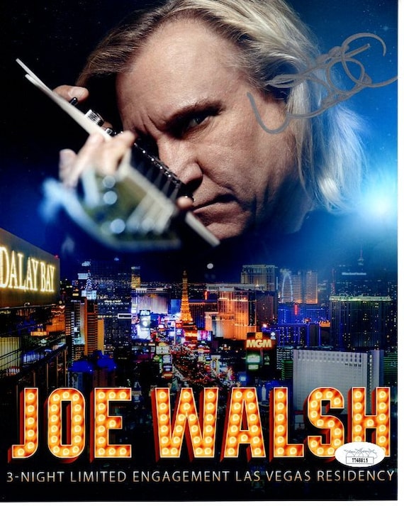 Joe Walsh Signed 8x10 Photo Jsa the Eagles - Etsy
