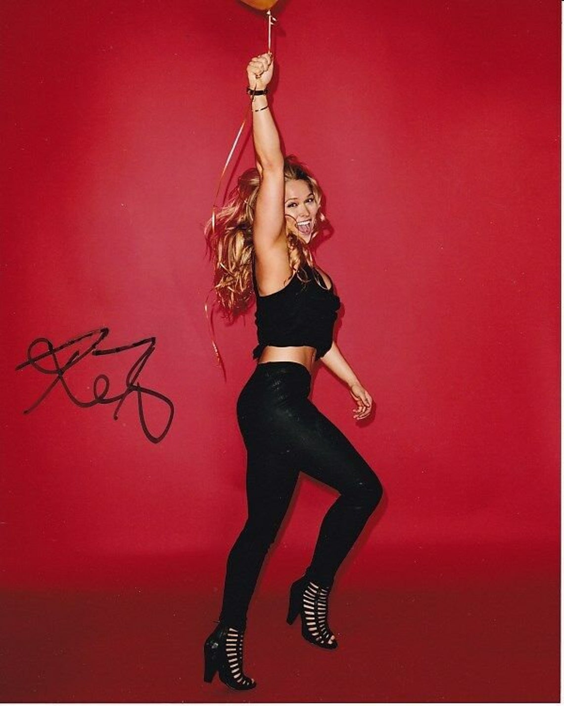 Ronda Rousey Signed Autographed Photo Etsy