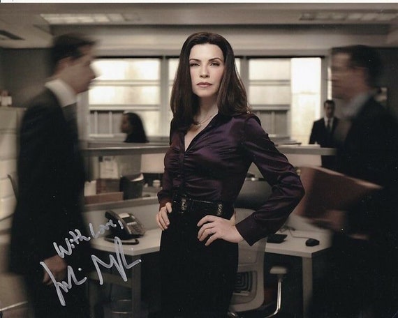 Florrick Suits The Good Wife Julianna Margulies Signed Autographed