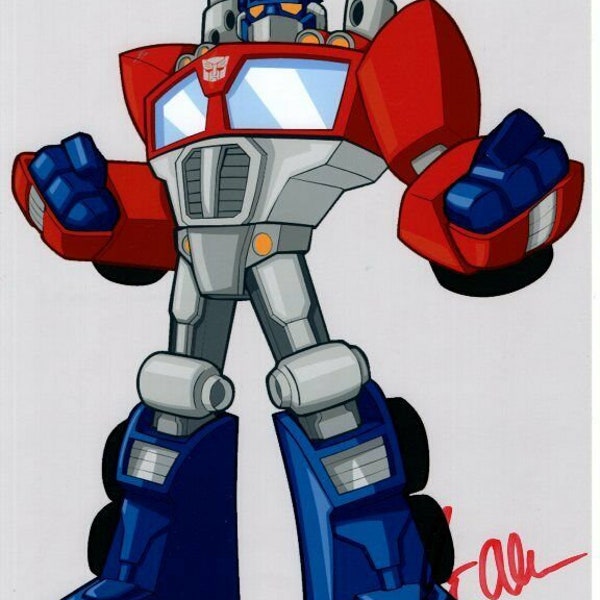 Peter Cullen signed autographed 8x10 transformers optimus prime photo