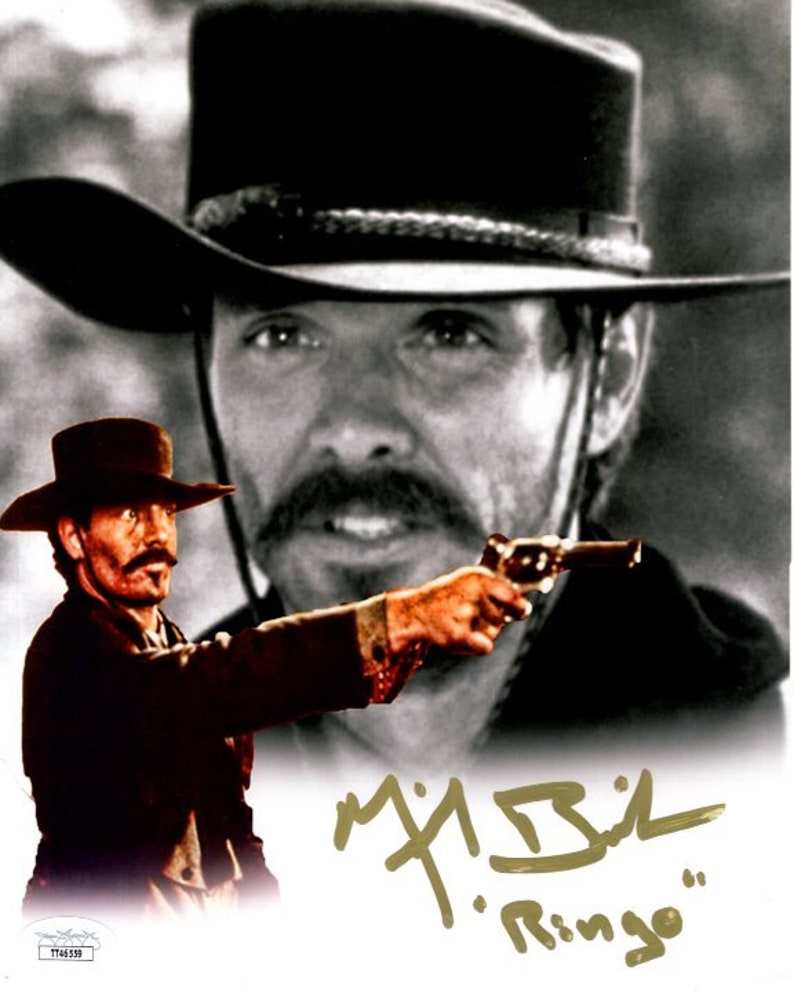 Michael Biehn Signed 8x10 Tombstone Johnny Ringo Photo JSA - Etsy