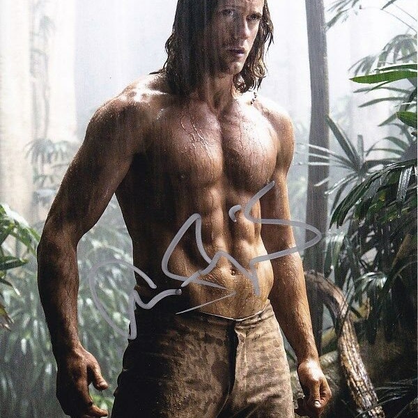 Alexander Skarsgard signed autographed tarzan john clayton 8x10 photo