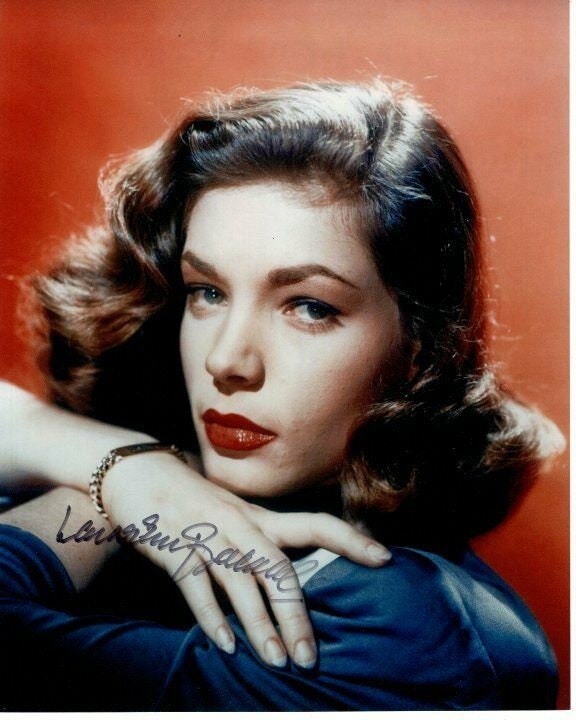 Lauren Bacall Signed Autographed 8x10 Photo - Etsy